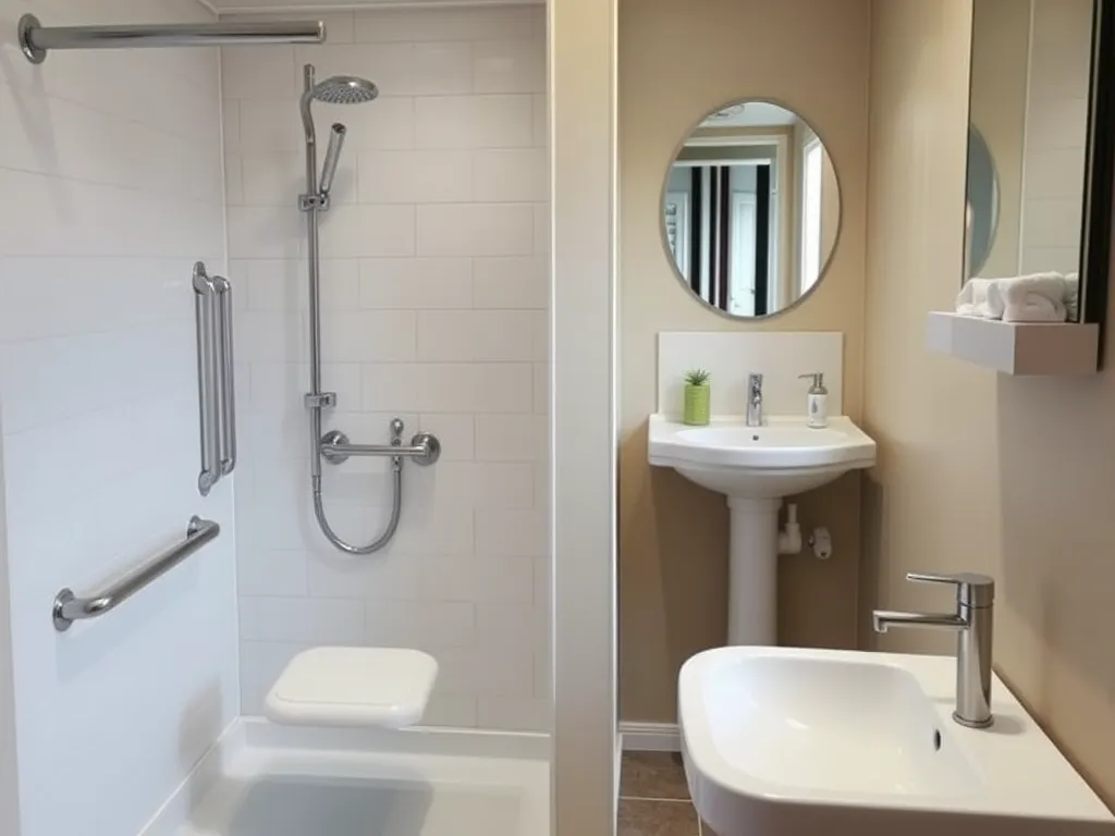 Mała łazienka dla niepełnosprawnych – projekt, porady