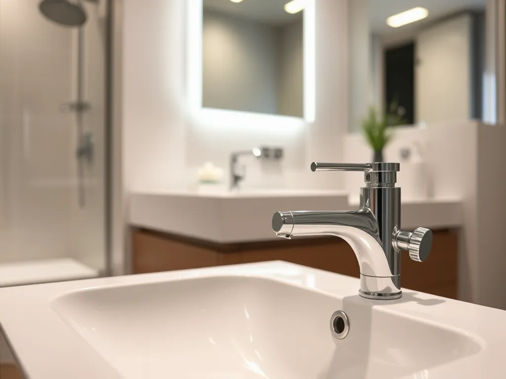 Na jakiej wysokości umywalka w łazience?