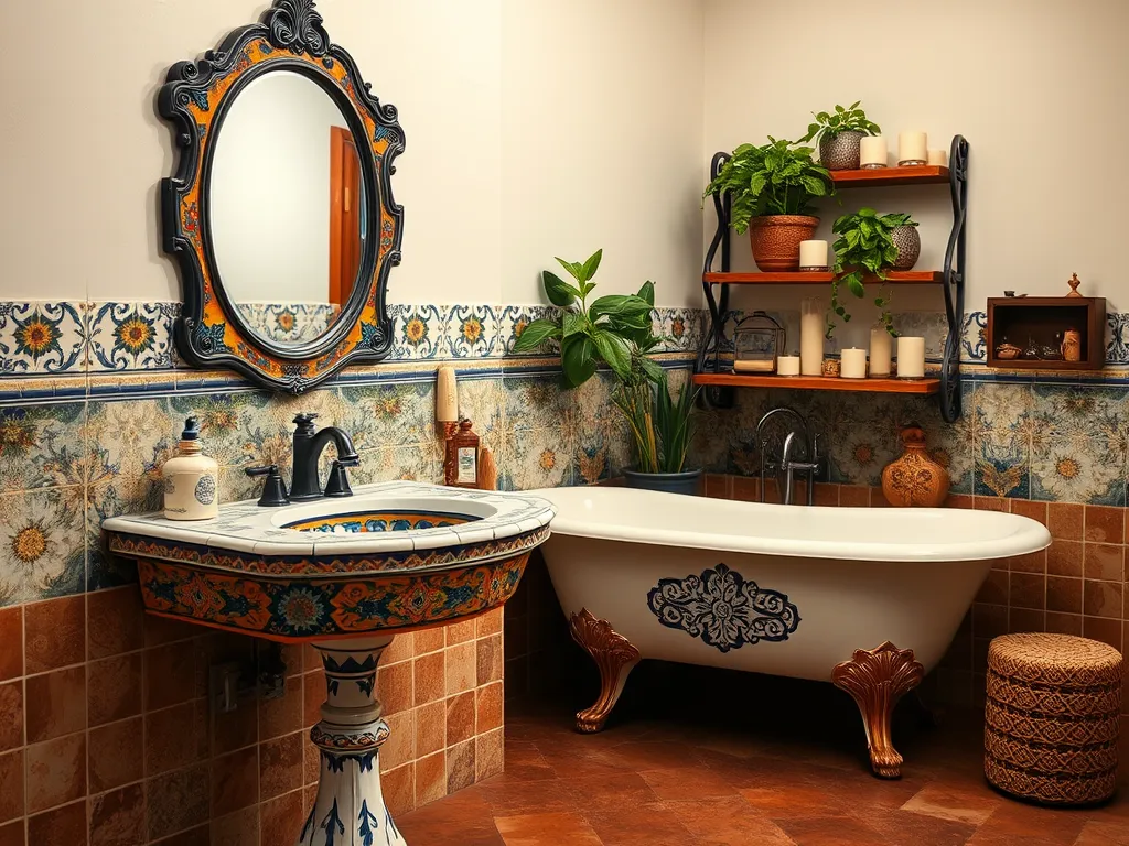 Łazienka w stylu hiszpańskim – jak urządzić?