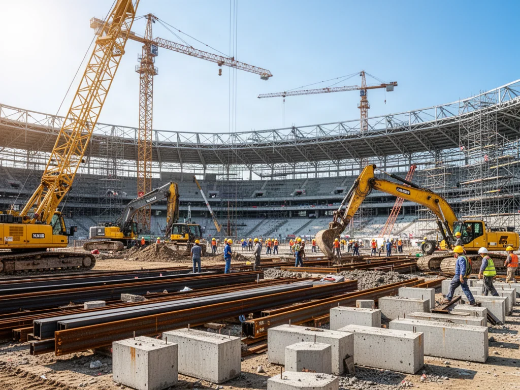 Budowa stadionów – etapy realizacji i najważniejsze wymagania